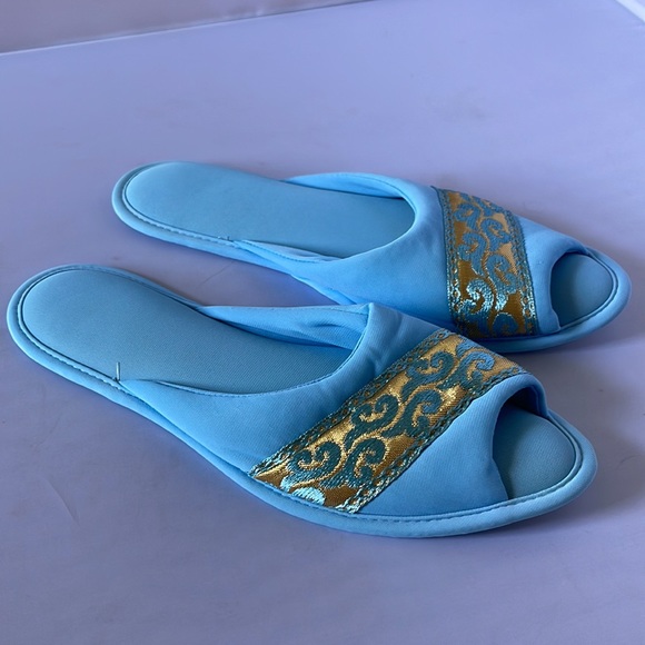 Lorraine Vintage Red Slippers (NN) - Picture 1 of 4